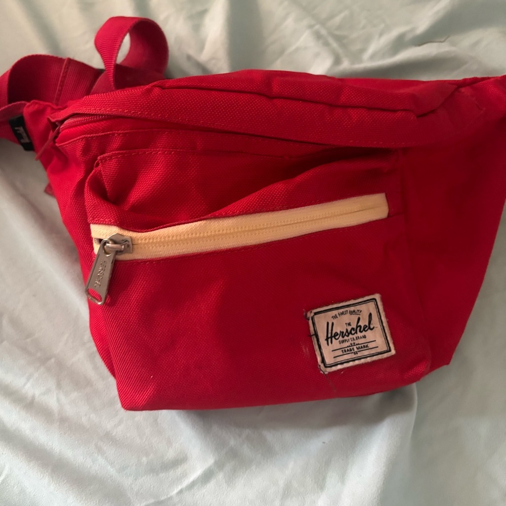 Herschel Supply Red Fanny Pack